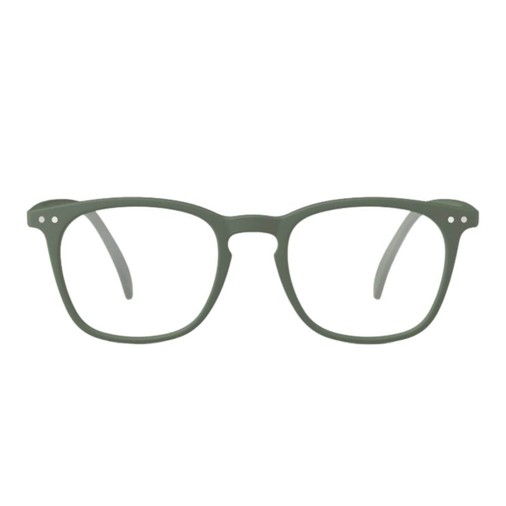 Izipizi Reading Glasses #E Kaki Green